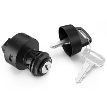 Imagem de Interruptor de ignição para carrinho de golfe com chave adequado para carrinhos de golfe a gás Yamaha G22/Drive/Drive 2, substitui OEM # JW6-H2510-00, JW6-H2510-20-00