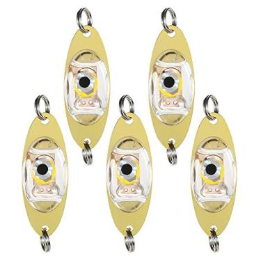 Imagem de 5 Peças de Luz LED Subaquática para Isca Peixe Lula Lâmpada Pisca Pesca