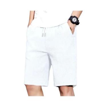 Imagem de Bermudas Casuais Respiráveis Para Homens, Confortáveis Para Praia, Fit