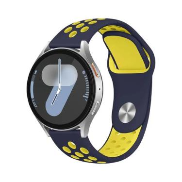 Imagem de Pulseira De Silicone De 20mm 22mm Para Samsung Galaxy Watch 7 6 5 4 Hu