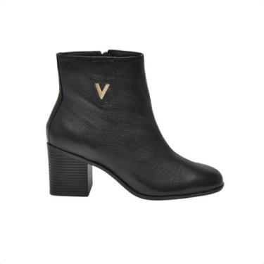 Imagem de Bota Social Preto Cano Baixo Via Marte, Preto, 35