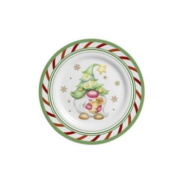 Imagem de Conjunto Com 6 Pratos De Sobremesa Magia Dos Duendes B 21Cm - Alleanza