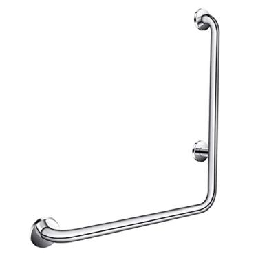 Imagem de Corrimãos para deficientes, barra de apoio antiderrapante para banheiro, alça de suporte para chuveiro, corrimão de banheira de montagem na parede, barra de equilíbrio de vaso sanitário para idosos,