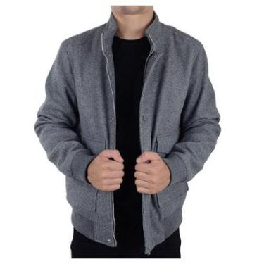 Imagem de Casaco Masculino Broken Rules Médio Cinza - 510092-Masculino