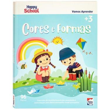 Imagem de Livro - Happy School Cartilha de Alfabetização: Cores e Formas