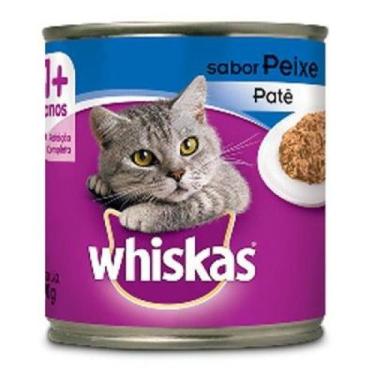Imagem de Lata whiskas peixe pate 290g gatos, 290