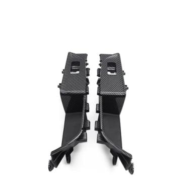 Imagem de Compatível com BMW Série 6 GT 2017-2022 G32 Carro Esquerda Direita Frente Traseira Interior Maçaneta Painel Janela Regulador Interruptor Tampa Substituição(Rear 2PCS-Carbon)