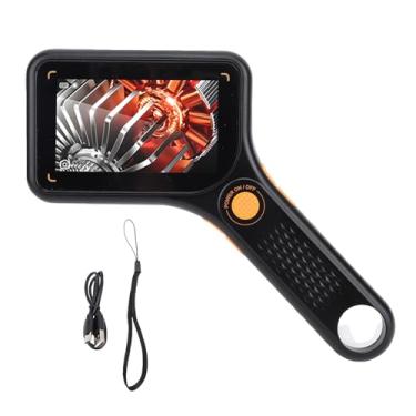 Imagem de Jiawu Microscópio Digital Portátil, Tela HD de 3 Polegadas, Ampliação de 500X, 2MP 1080P Com 8 Luzes LED e Foco Automático, para Inspeção de Placa de Circuito de Soldagem