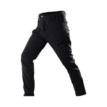 Imagem de Calças Táticas Masculinas Impermeáveis De Fleece Térmico Para Caminhad