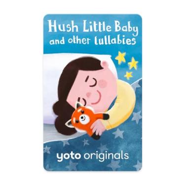 Imagem de YOTO Hush Little Baby e outras canções de ninar – Cartão de áudio infantil para uso com reprodutor e mini reprodutor de áudio tudo em 1, audição sem tela com música festiva divertida para brincadeiras