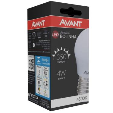 Imagem de Lâmpada Led Bolinha 4w 6500k Branco 6500k