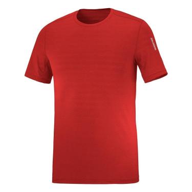 Imagem de Camiseta Salomon Render SS Tee Masculina Vermelha-Masculino