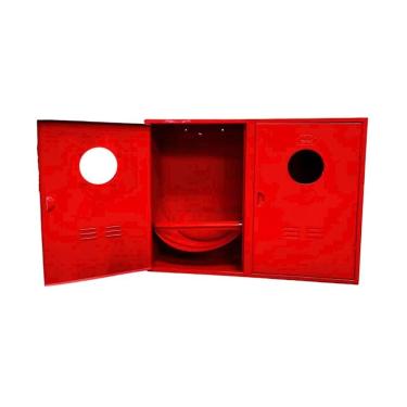 Imagem de Abrigo Mangueira Incêndio Duplo Sobrepor em Aço 120x90x30cm