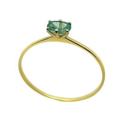 Imagem de Anel em Ouro 18K com Esmeralda Oval - Joia Exclusiva - Justino Ribas, 