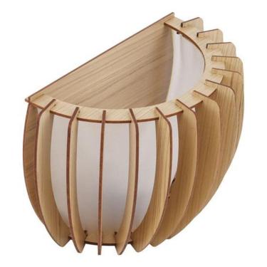 Imagem de Arandela De Parede Marrom Para Interior Bari 40W Bivolt