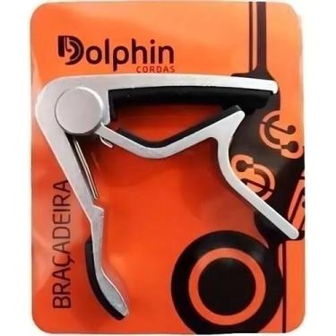 Imagem de Capotraste dolphin para violão/guitarra/cavaco/baixo prata