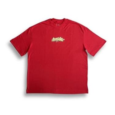 Imagem de Camiseta Oversized Trip Side Carro Vermelha-Masculino