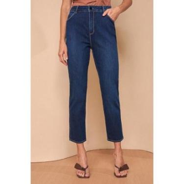 Imagem de CALCA FEM NEW STRAIGHT LADO AVESSO L129055W-Feminino