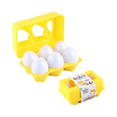 Imagem de Quebra-Cabeça 3D Montessori de Ovos e Parafusos - Jogo Educativo de Ma