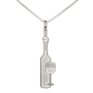 Imagem de Colar Vinho Coleção Hobbies Prata 925 - Sam Joias