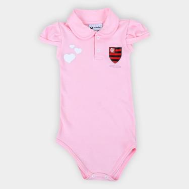 Imagem de Body Polo Flamengo Infantil Torcida Baby-Unissex