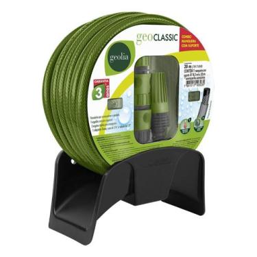 Imagem de Mangueira 20M Com Suporte Parede Jardim - Garden