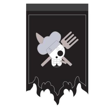 Imagem de Flâmula Sanji One Piece Decoração De Parede Para Fãs - GS