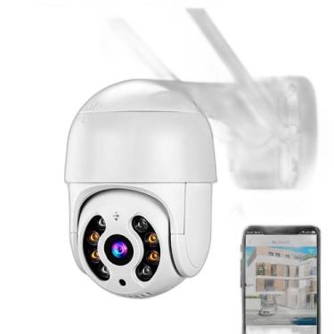 Imagem de Câmera Ip Wifi Externa Com Visão Noturna Colorida Zoom 4X - Genzo