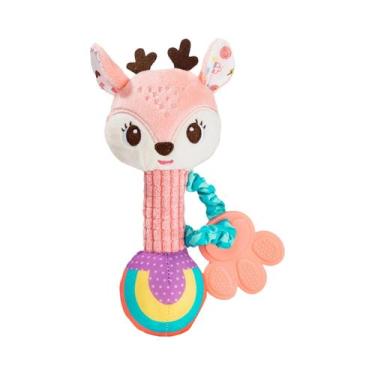 Imagem de Brinquedo De Pelúcia Interativo Para Bebês De 0 a 6 Meses: Mordedor E 