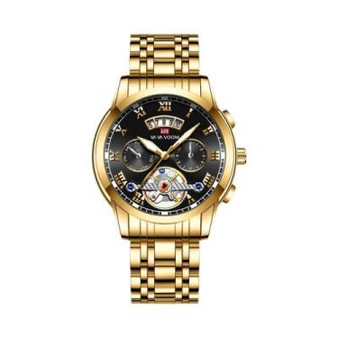 Imagem de Relógio Esportivo Casual Masculino De Quartzo Em Aço Inoxidável 41mm S