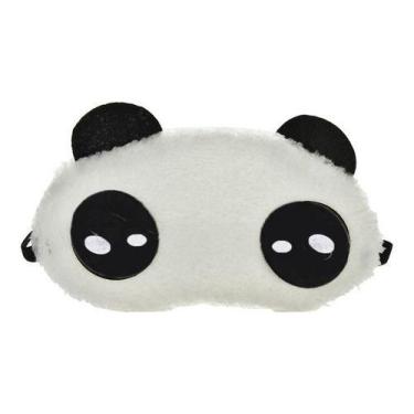 Imagem de Tapa Olhos Mascara Dormir Descanso Viagem Panda Palpebras - - anjo da 