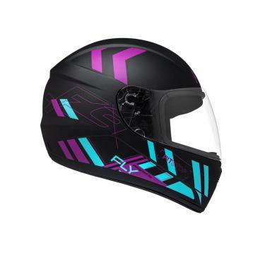 Imagem de Capacete Moto Fechado Feminino Masculino Fly F-9 Pitstop-Unissex