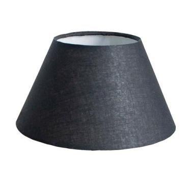 Imagem de Cúpula para Abajur 14x36x23cm tecido algodão soquete Nacional Ref 21 C