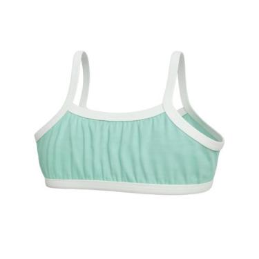 Imagem de Top Infantil Para Meninas Selene, G, Verde claro