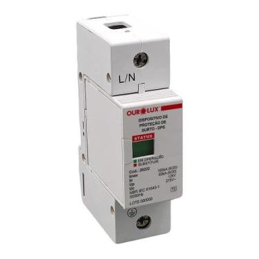 Imagem de Dps dispositivo protecao contra surto ourolux 1p 100ka