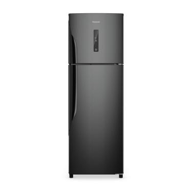 Imagem de Geladeira Ideal+ Panasonic BT44 Frost Free Inverter 391L   Cor Black Inox Look - NR-BT44PV3Bv