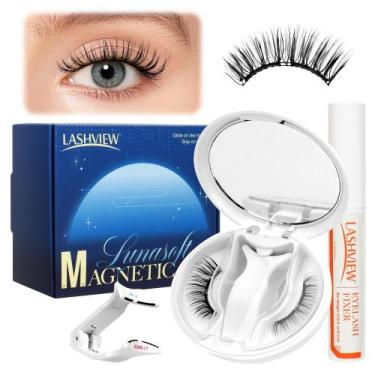 Imagem de Pestañas Magnéticas LASHVIEW RC25 Aspecto Natural Reutilizables