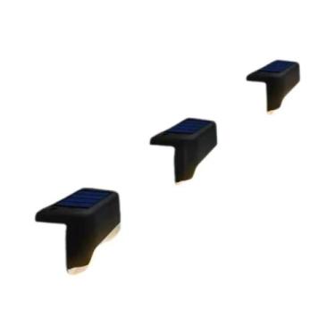 Imagem de Luzes Solares LED Impermeáveis Para Degraus Externos, Pacote Com 20, P