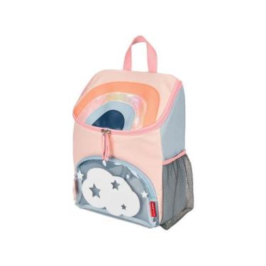 Imagem de Mochila Escolar Spark Style Arco-Íris Skip Hop, Rosa, Arco-íris