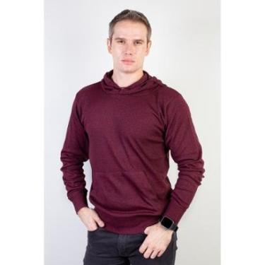 Imagem de Blusa masculina moletinho com capuz 90153-Masculino