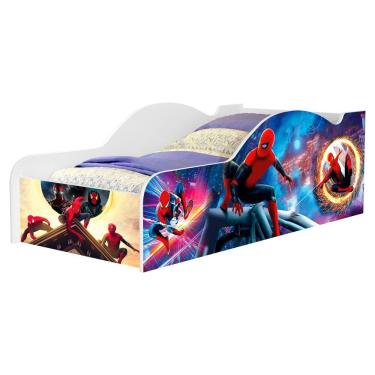 Imagem de Cama Carro Solteiro MDF 197X92 cm 1155 Decmade