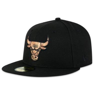 Imagem de Boné New Era 59Fifty Fitted NBAChicago Red Bulls Back To Masculino-Masculino