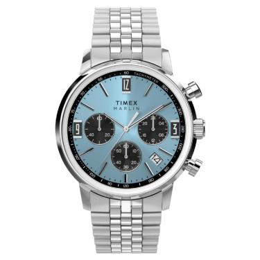 Imagem de Relógio Timex Marlin Cronógrafo Tachymeter TW2Y66500 40mm Aço Inox-Masculino