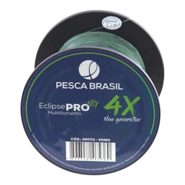Imagem de Linha de Pesca 500m Multi Eclipse Pro 4X NG Pesca Brasil 0,16 mm-Unissex