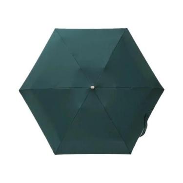 Imagem de Guarda-chuva Portátil Mini Dobrável Com Proteção UV UPF50+ Para Viagem