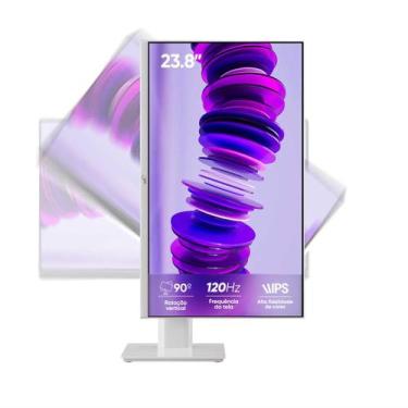 Imagem de Monitor Pivot 23,8" Get IPS LED Full HD 7ms 120Hz Branco