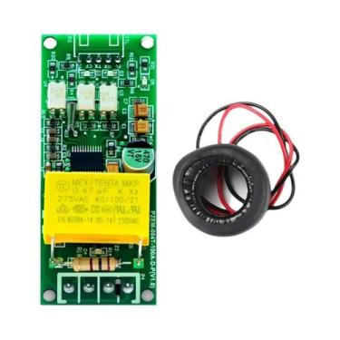 Imagem de Voltímetro Digital 100A 80-260V, Amperímetro, Wattímetro PZEM-004T, Mó