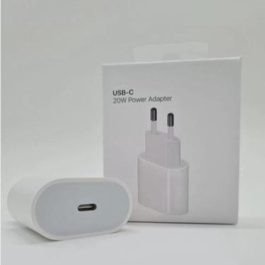 Imagem de Carregador UsbC 20W Turbo Compatível com iPhone11,12,13,14,15 _ Adapta