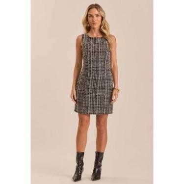 Imagem de VESTIDO CURTO DOCE TRAMA FEMININO REF:106467-Feminino