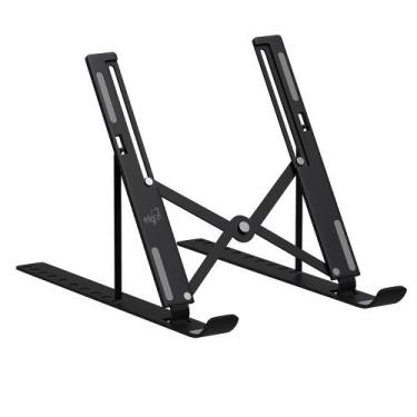 Imagem de Suporte de Mesa Portátil para Notebook 10" a 17,3", 10 Níveis de Altur